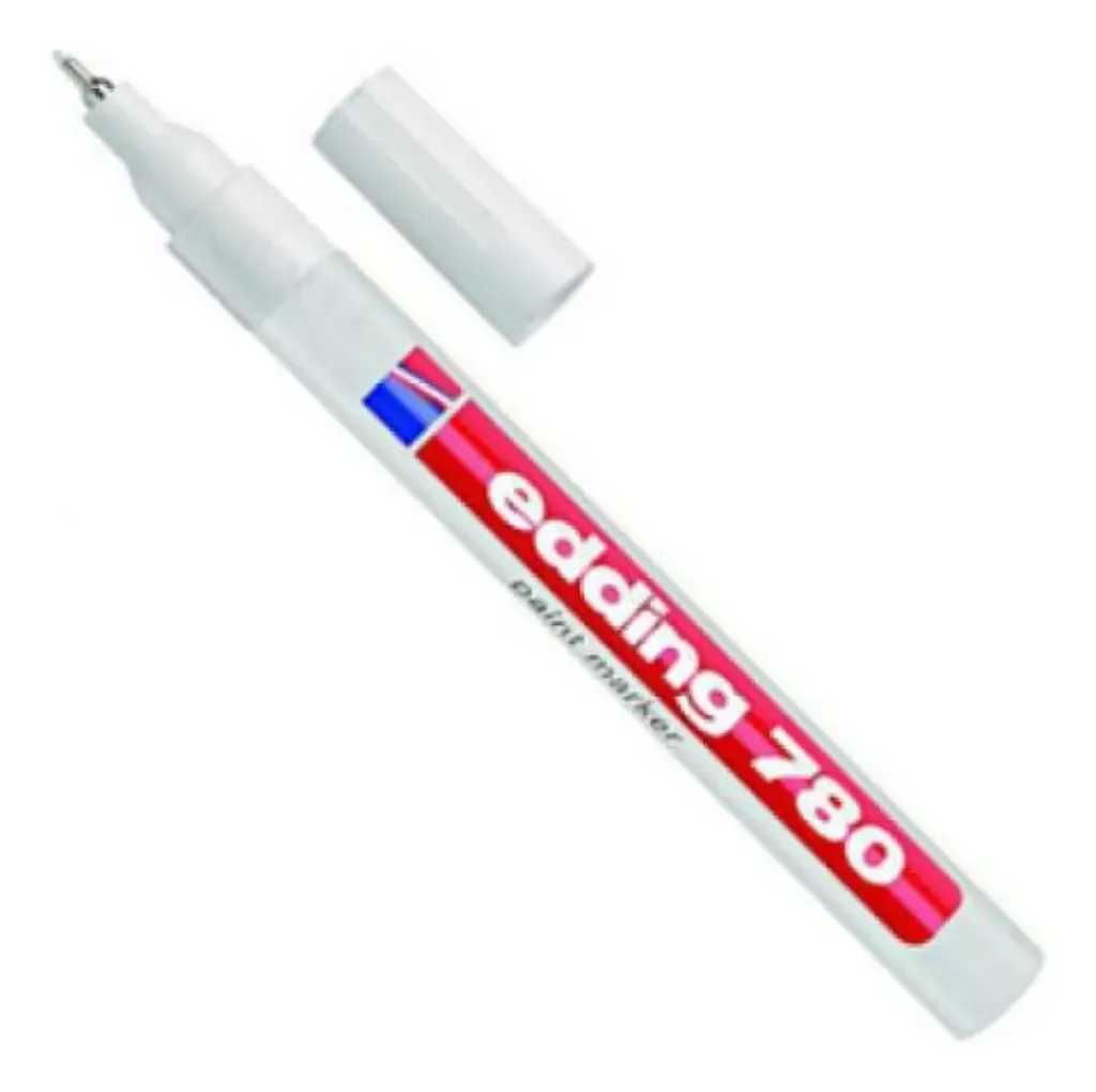 Marcador Edding 780 blanco