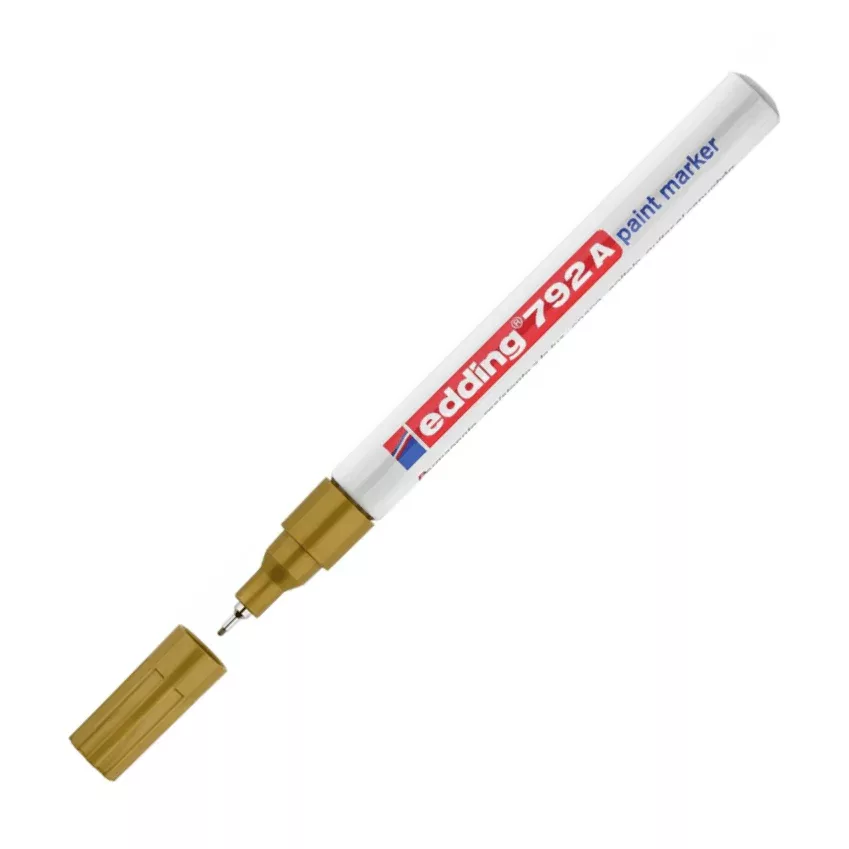 Marcador Edding 792 dorado