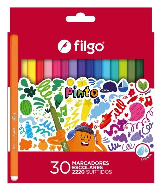 Marcador Filgo Pinto x30