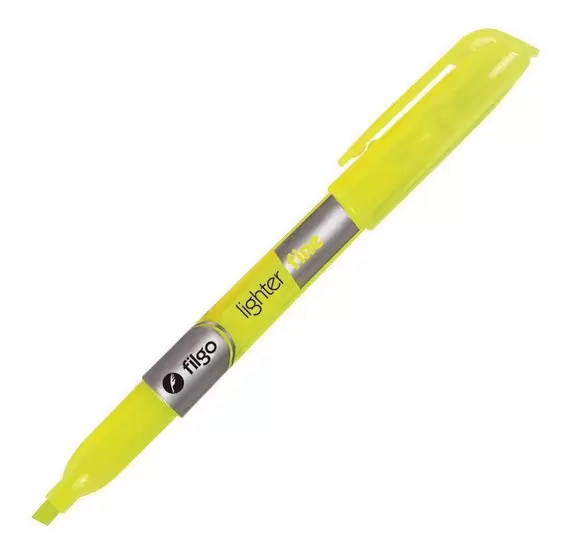 Resaltador Filgo Lighter Fine Fluo Amarillo