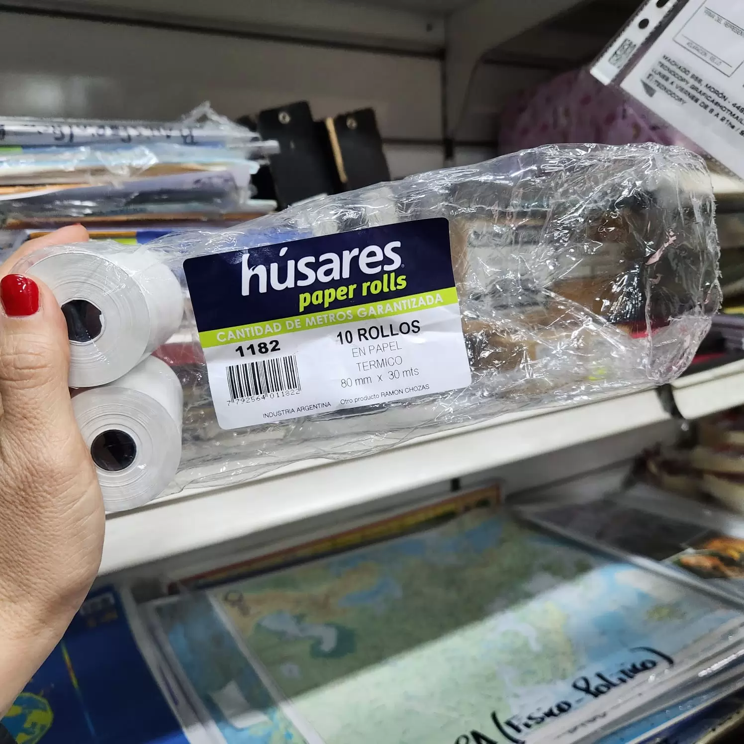 Rollo térmico 44*50 Husares