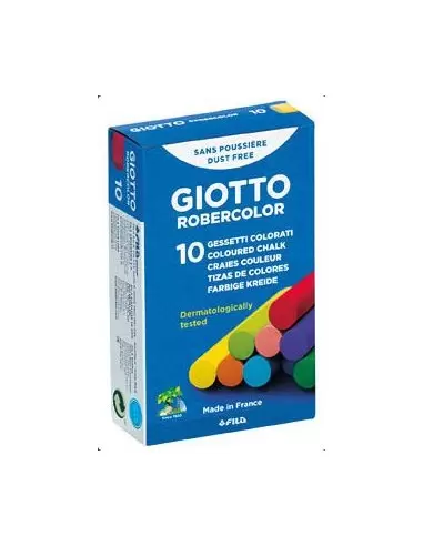 Tizas de colores Giotto Robercolor x10