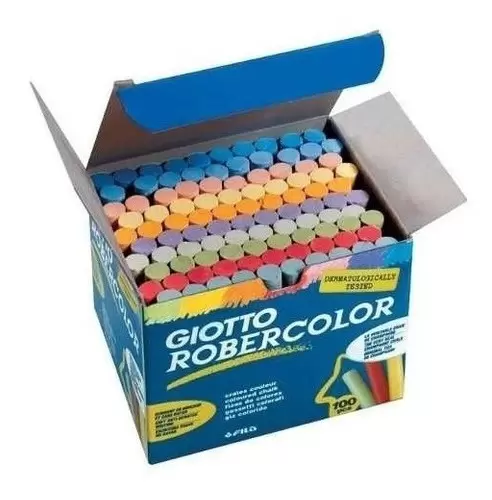 Tizas de colores Giotto Robercolor x100
